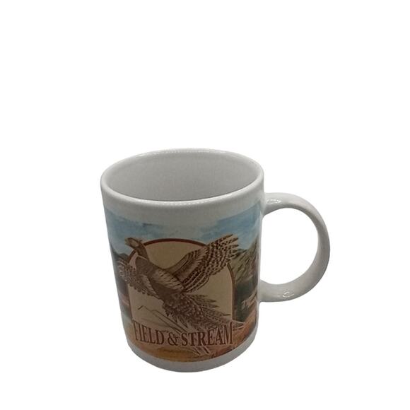 🦌Field & Stream Mug ☕ Rustic Lodge Gift for Outdoorsmen🐟 - Picture 8 of 13